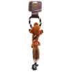 Hracka DOG FANTASY Skinneeez s provazem liška 35 cm 