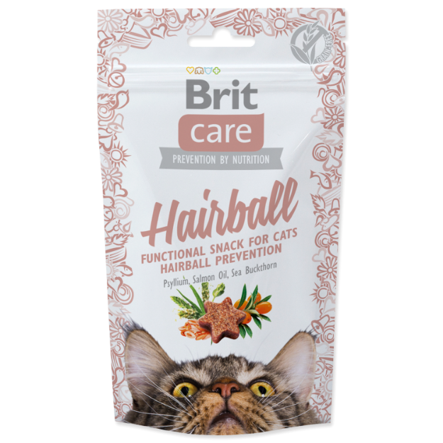 BRIT Care Cat Snack Hairball 50g