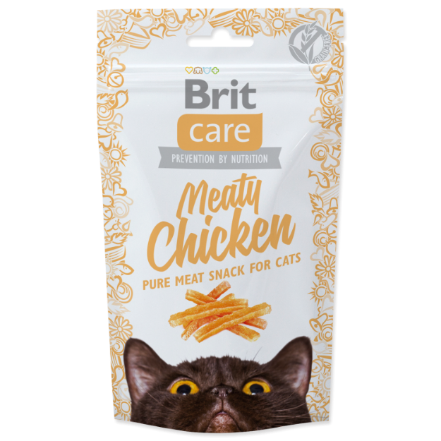 BRIT Care Cat Snack Meaty Chicken 50g