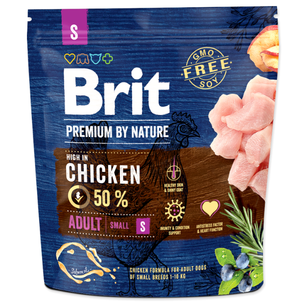 BRIT Premium by Nature Adult S 1kg