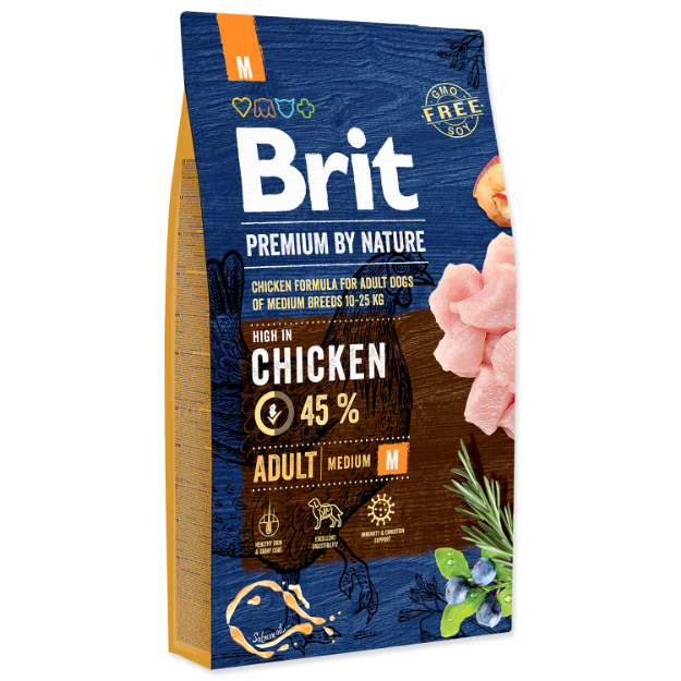 BRIT Premium by Nature Adult M 8kg