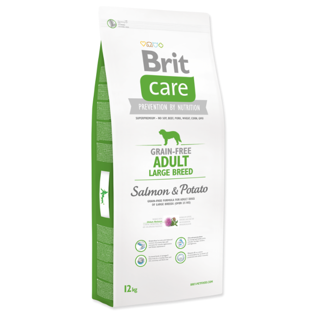 BRIT Care Dog Grain-free Adult Large Breed Salmon & Potato 12kg
