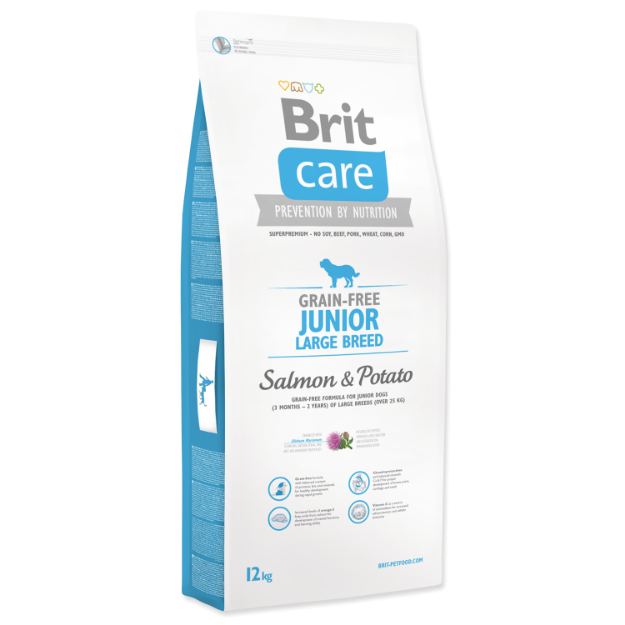 BRIT Care Grain-free Junior Large Breed Salmon & Potato 12kg