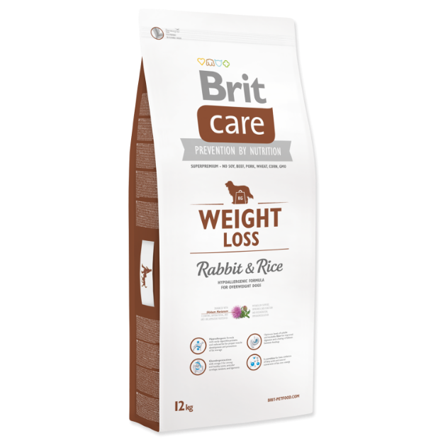 BRIT Care Dog Weight Loss Rabbit & Rice 12kg