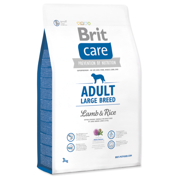 BRIT Care Dog Adult Large Breed Lamb & Rice 3kg