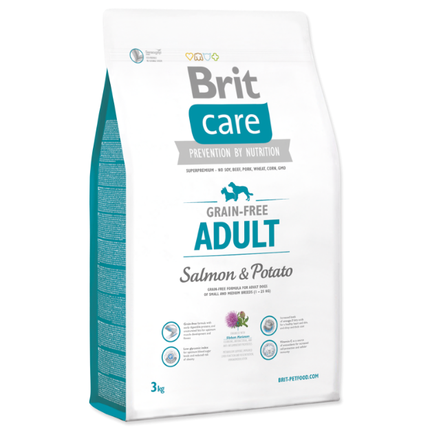 BRIT Care Dog Grain-free Adult Salmon & Potato 3kg