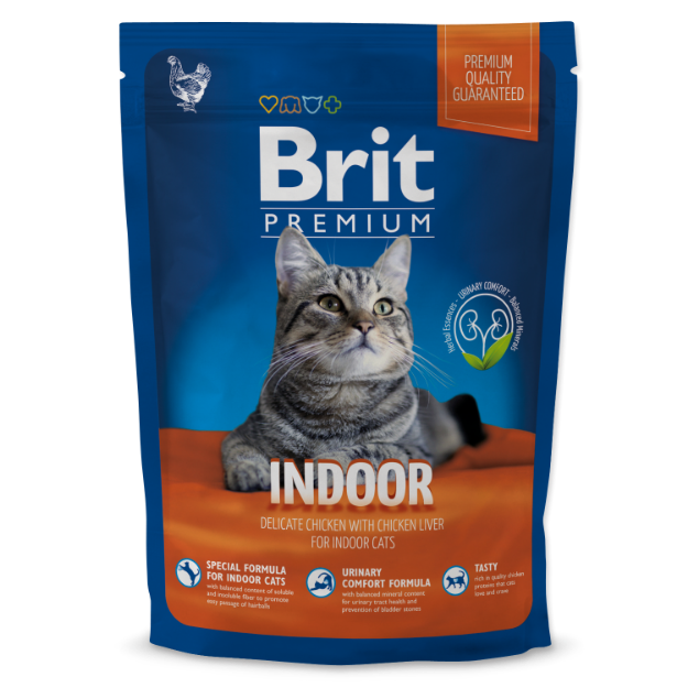 BRIT Premium Cat Indoor 300g