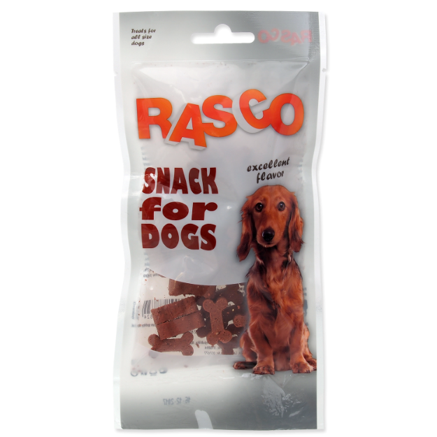 Pochoutka RASCO Dog kosticky šunkové 50g