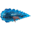 Hracka DOG FANTASY TPR ryba modrá 16 cm 