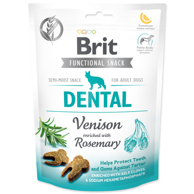 BRIT Care Dog Functional Snack Dental Venison 150g