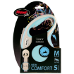 Vodítko FLEXI New Comfort páska svetle modré M - 5 m 