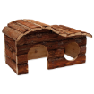 Domek SMALL ANIMALS kaskada drevený s kurou 31 x 19 x 19 cm 