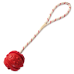 Hracka TRIXIE mícek gumový na provaze 4,5 cm 