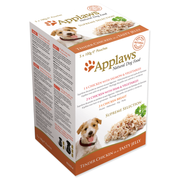Kapsicky APPLAWS Dog Jelly Supreme Selection multipack 500g