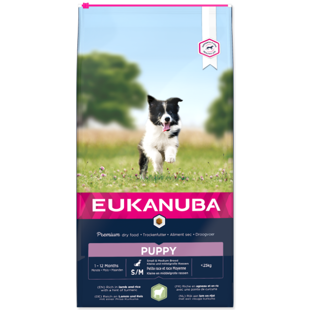 EUKANUBA Puppy Small & Medium Breed Lamb 12kg