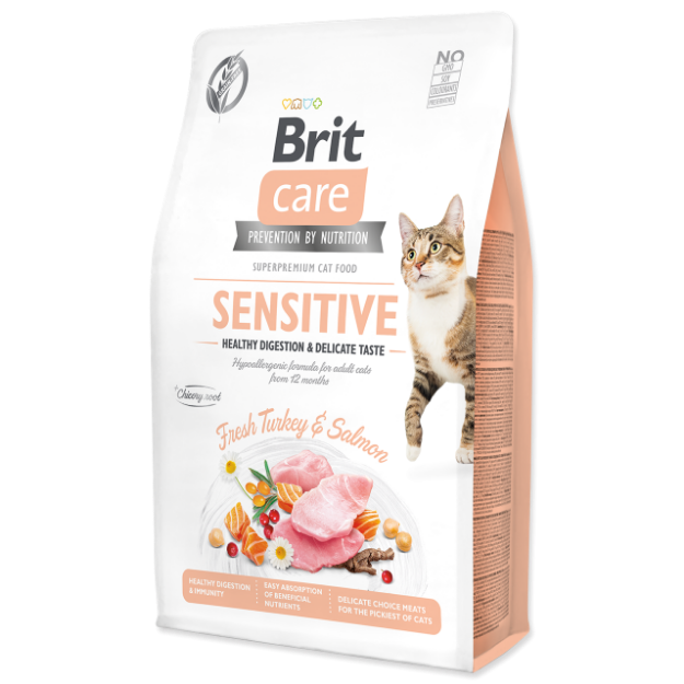 BRIT Care Cat Grain-Free Sensitive Healthy Digestion & Delicate Taste 2kg