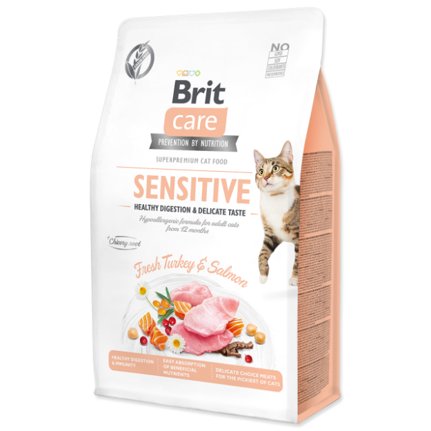 BRIT Care Cat Grain-Free Sensitive Healthy Digestion & Delicate Taste 0,4kg