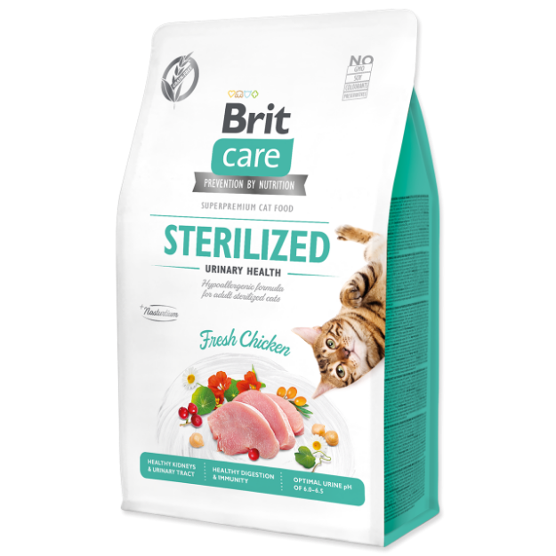 BRIT Care Cat Grain-Free Sterilized Urinary Health 0,4kg