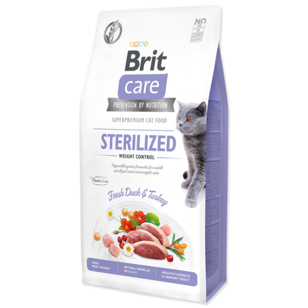 BRIT Care Cat Grain-Free Sterilized Weight Control 7kg